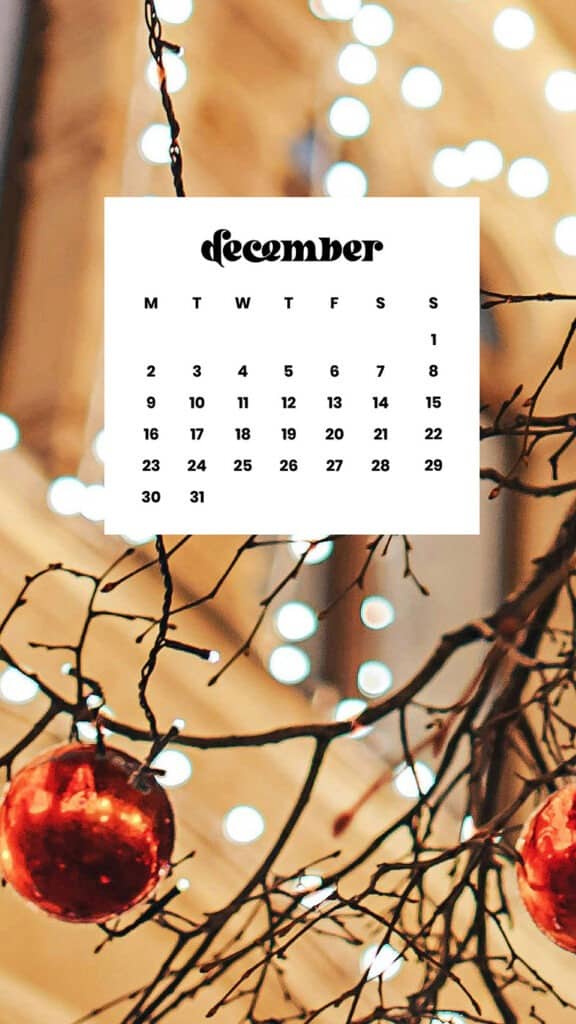 December 2024 Wallpapers – 79 Free Phone &amp; Desktop Calendars (+ Hanukkah &amp; Kwanzaa Options), Oh So Lovely Blog