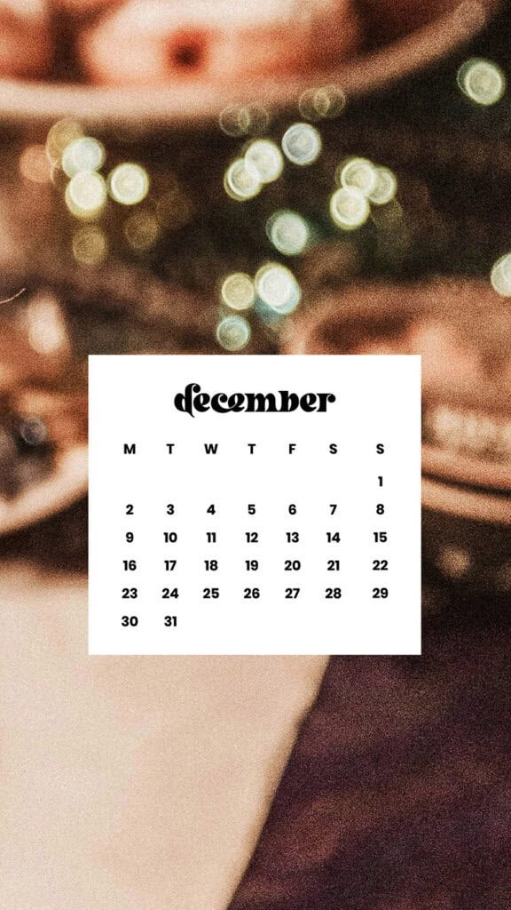 December 2024 Wallpapers – 79 Free Phone &amp; Desktop Calendars (+ Hanukkah &amp; Kwanzaa Options), Oh So Lovely Blog