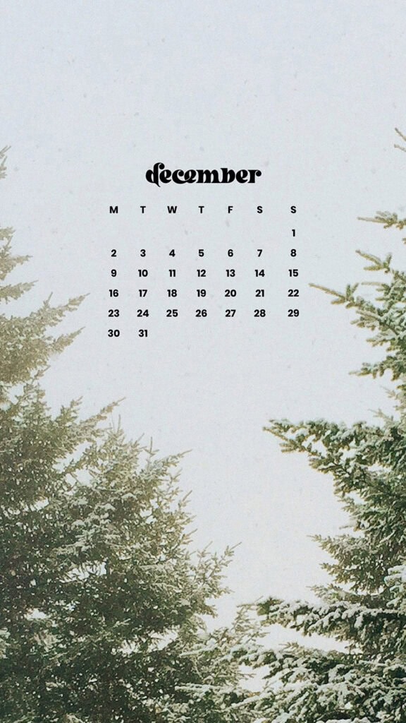 December 2024 Wallpapers – 79 Free Phone &amp; Desktop Calendars (+ Hanukkah &amp; Kwanzaa Options), Oh So Lovely Blog