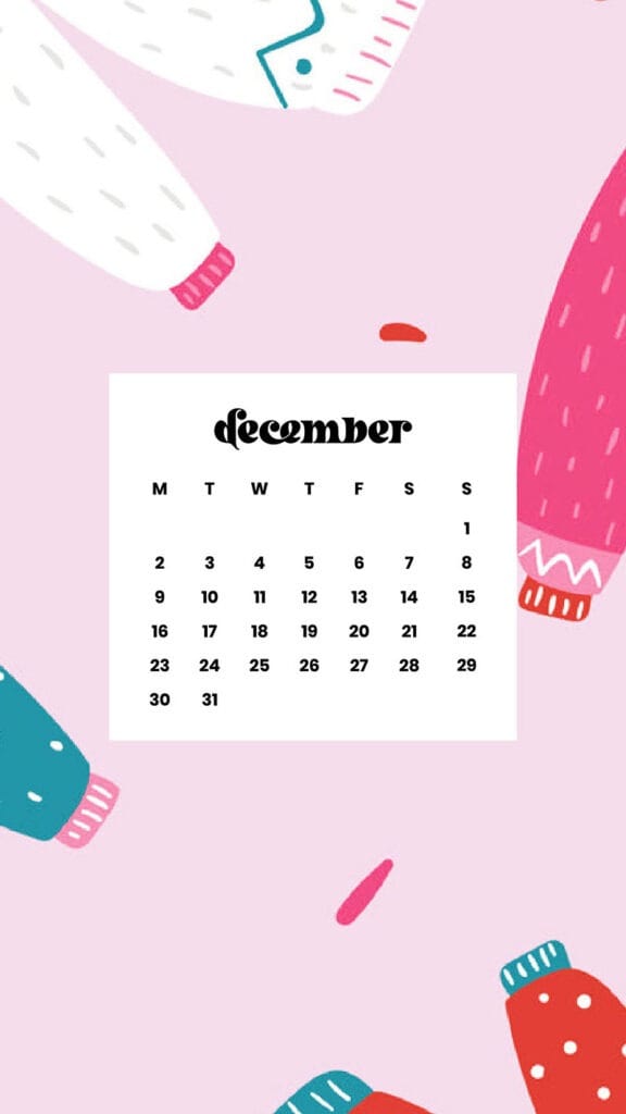 December 2024 Wallpapers – 79 Free Phone &amp; Desktop Calendars (+ Hanukkah &amp; Kwanzaa Options), Oh So Lovely Blog