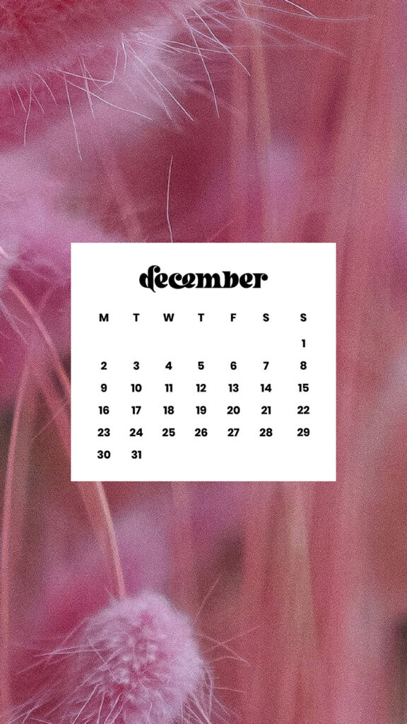 December 2024 Wallpapers – 79 Free Phone &amp; Desktop Calendars (+ Hanukkah &amp; Kwanzaa Options), Oh So Lovely Blog