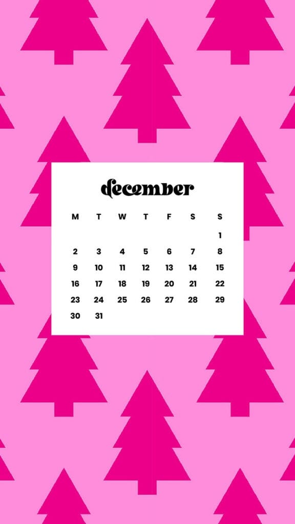 December 2024 Wallpapers – 79 Free Phone &amp; Desktop Calendars (+ Hanukkah &amp; Kwanzaa Options), Oh So Lovely Blog