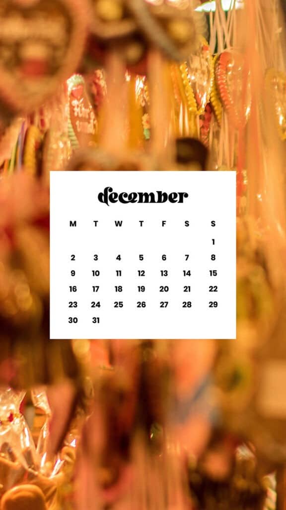 December 2024 Wallpapers – 79 Free Phone &amp; Desktop Calendars (+ Hanukkah &amp; Kwanzaa Options), Oh So Lovely Blog