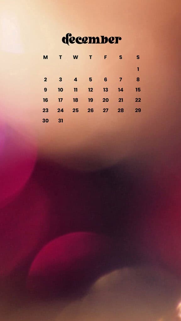 December 2024 Wallpapers – 79 Free Phone &amp; Desktop Calendars (+ Hanukkah &amp; Kwanzaa Options), Oh So Lovely Blog