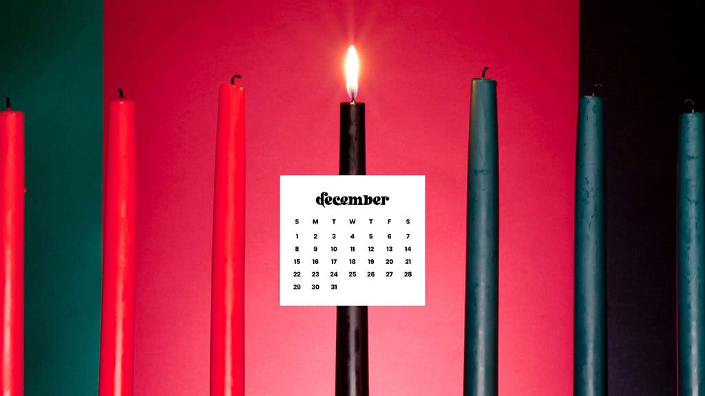 December 2024 Wallpapers – 79 Free Phone &amp; Desktop Calendars (+ Hanukkah &amp; Kwanzaa Options), Oh So Lovely Blog