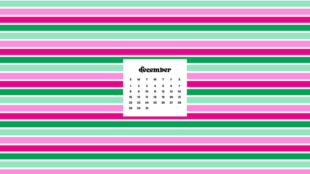 December 2024 Wallpapers – 79 Free Phone &amp; Desktop Calendars (+ Hanukkah &amp; Kwanzaa Options), Oh So Lovely Blog