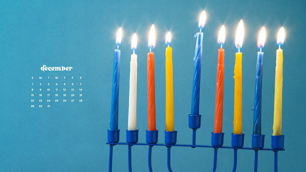 December 2024 Wallpapers – 79 Free Phone &amp; Desktop Calendars (+ Hanukkah &amp; Kwanzaa Options), Oh So Lovely Blog