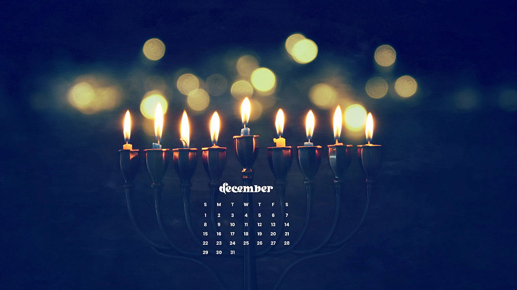December 2024 Wallpapers – 79 Free Phone &amp; Desktop Calendars (+ Hanukkah &amp; Kwanzaa Options), Oh So Lovely Blog