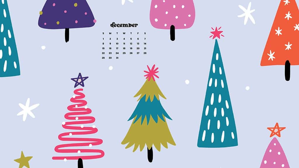 December 2024 Wallpapers – 79 Free Phone &amp; Desktop Calendars (+ Hanukkah &amp; Kwanzaa Options), Oh So Lovely Blog