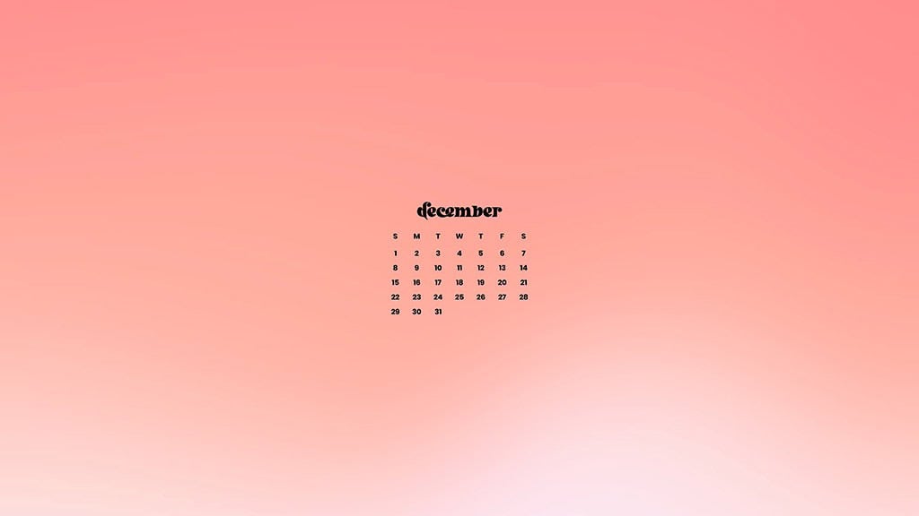 December 2024 Wallpapers – 79 Free Phone &amp; Desktop Calendars (+ Hanukkah &amp; Kwanzaa Options), Oh So Lovely Blog