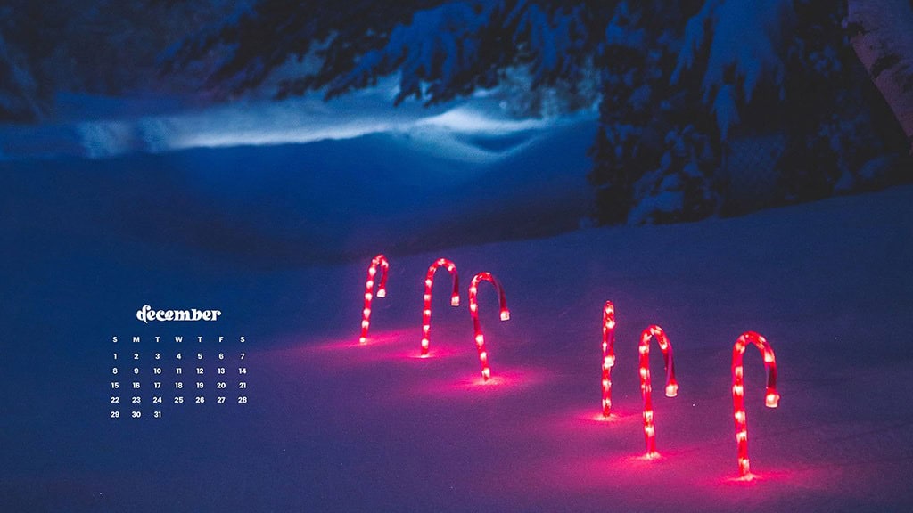 December 2024 Wallpapers – 79 Free Phone &amp; Desktop Calendars (+ Hanukkah &amp; Kwanzaa Options), Oh So Lovely Blog