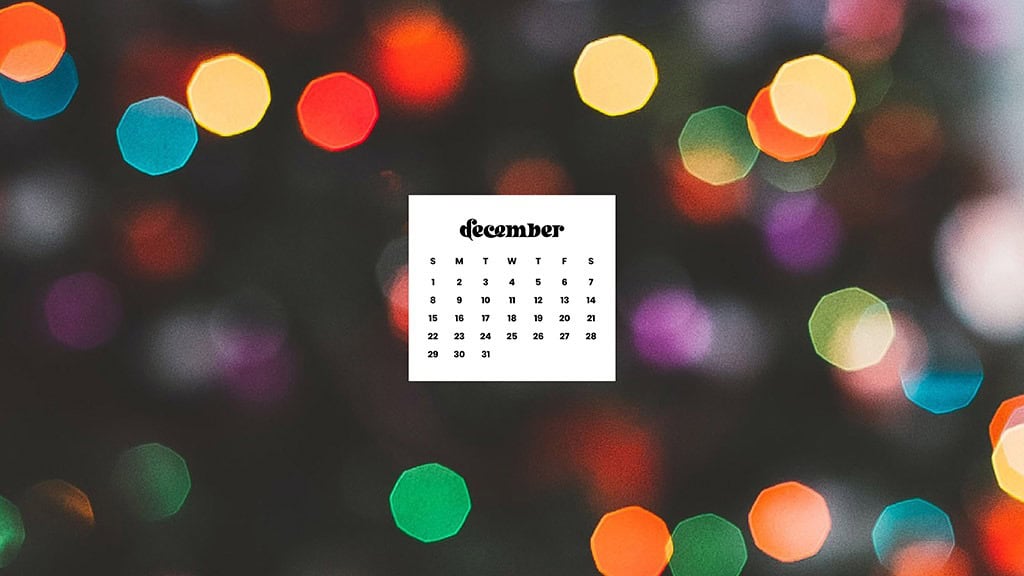 December 2024 Wallpapers – 79 Free Phone &amp; Desktop Calendars (+ Hanukkah &amp; Kwanzaa Options), Oh So Lovely Blog
