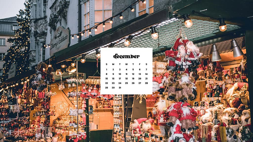 December 2024 Wallpapers – 79 Free Phone &amp; Desktop Calendars (+ Hanukkah &amp; Kwanzaa Options), Oh So Lovely Blog