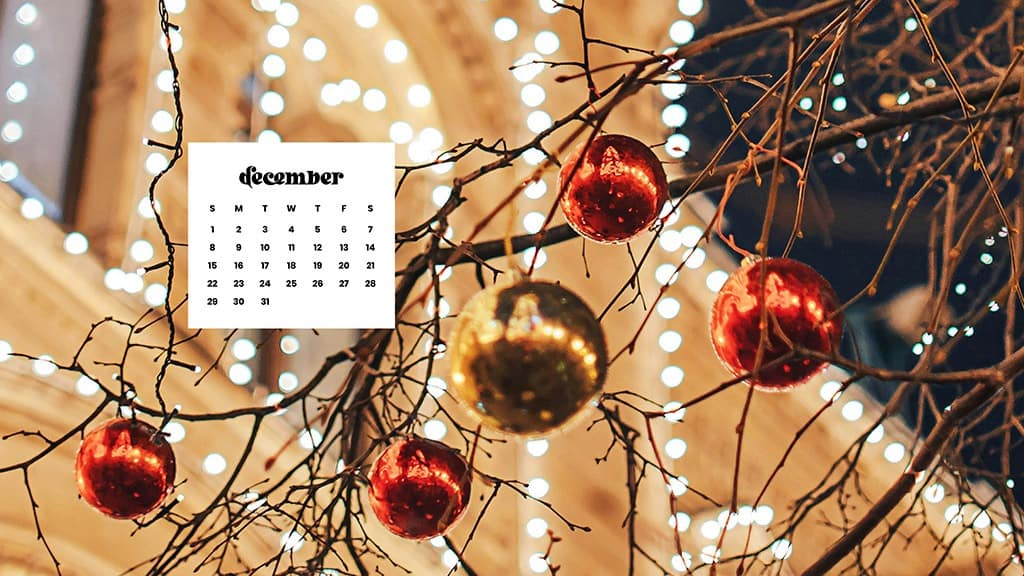December 2024 Wallpapers – 79 Free Phone &amp; Desktop Calendars (+ Hanukkah &amp; Kwanzaa Options), Oh So Lovely Blog