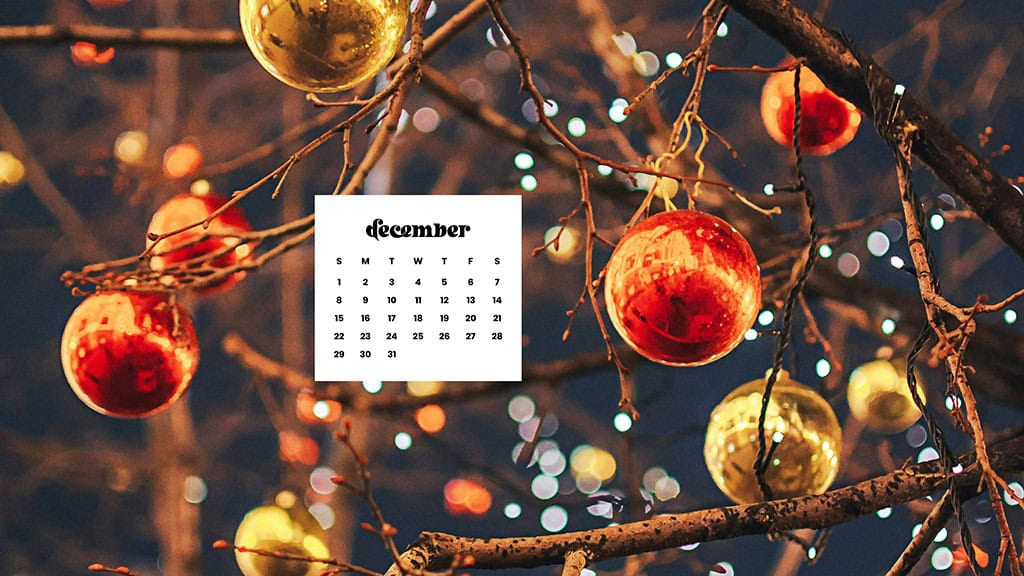 December 2024 Wallpapers – 79 Free Phone &amp; Desktop Calendars (+ Hanukkah &amp; Kwanzaa Options), Oh So Lovely Blog