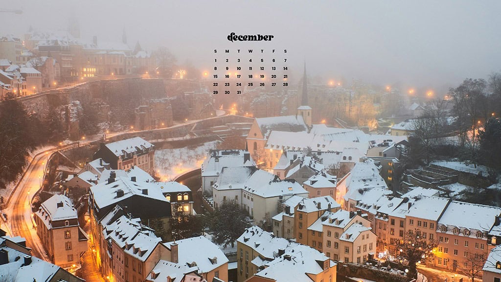 December 2024 Wallpapers – 79 Free Phone &amp; Desktop Calendars (+ Hanukkah &amp; Kwanzaa Options), Oh So Lovely Blog