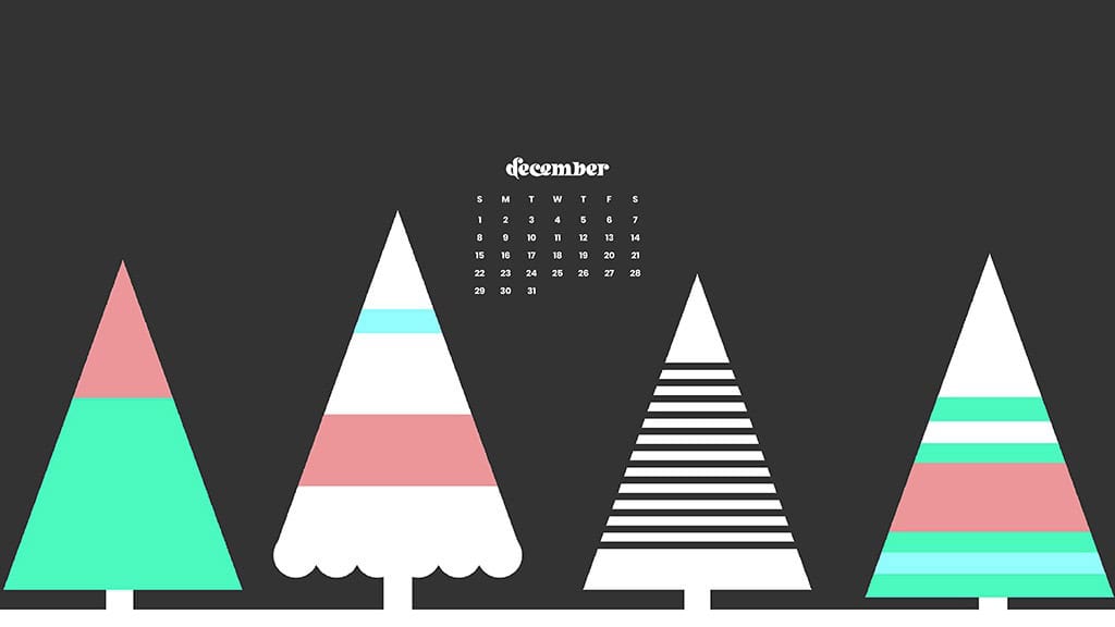 December 2024 Wallpapers – 79 Free Phone &amp; Desktop Calendars (+ Hanukkah &amp; Kwanzaa Options), Oh So Lovely Blog
