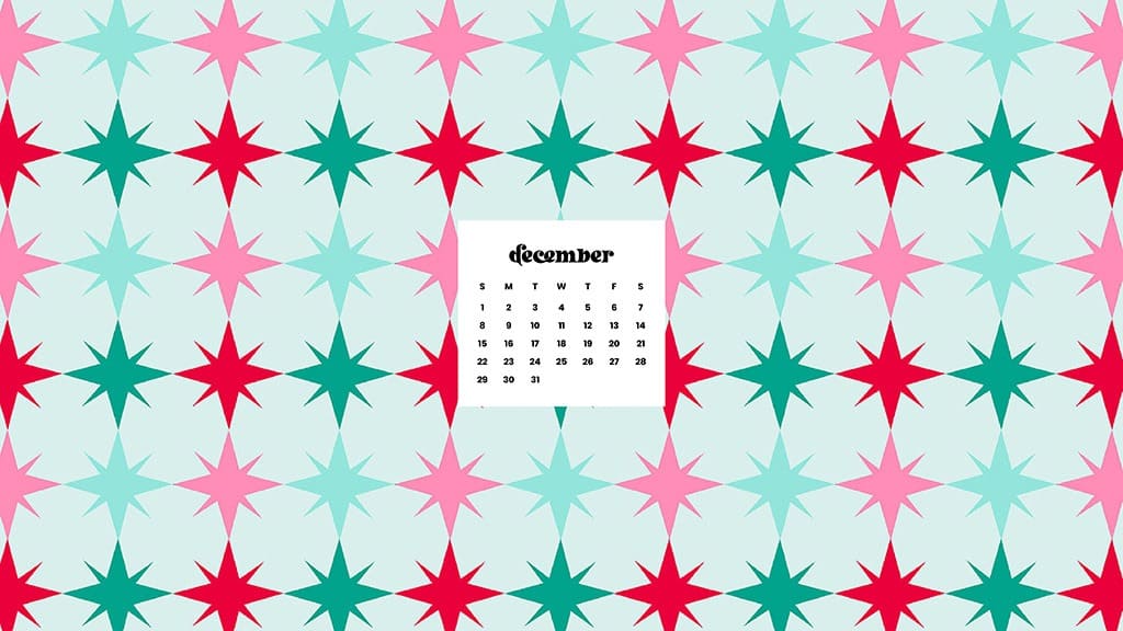 December 2024 Wallpapers – 79 Free Phone &amp; Desktop Calendars (+ Hanukkah &amp; Kwanzaa Options), Oh So Lovely Blog