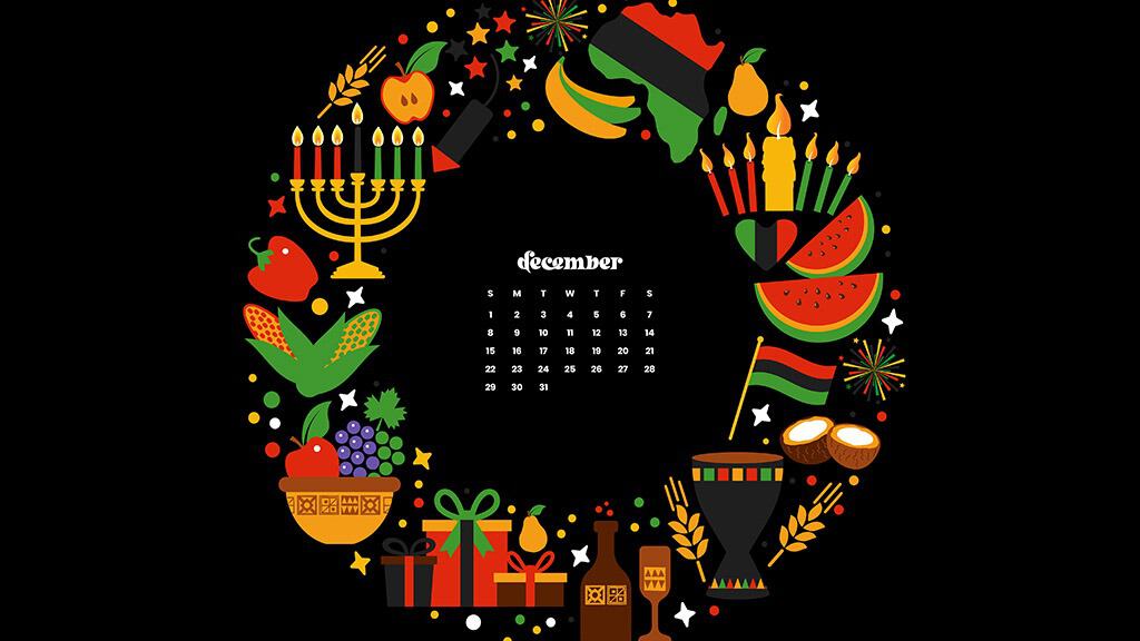 December 2024 Wallpapers – 79 Free Phone &amp; Desktop Calendars (+ Hanukkah &amp; Kwanzaa Options), Oh So Lovely Blog