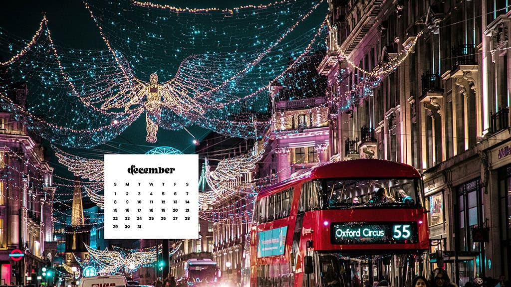 December 2024 Wallpapers – 79 Free Phone &amp; Desktop Calendars (+ Hanukkah &amp; Kwanzaa Options), Oh So Lovely Blog