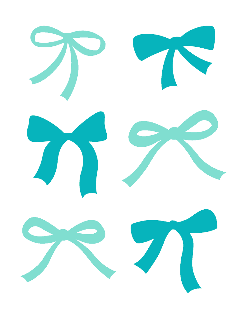 Ribbon Art Printables – 17 Free options – So Cutesy!, Oh So Lovely Blog