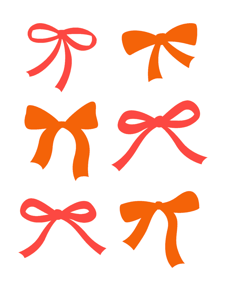 Ribbon Art Printables – 17 Free options – So Cutesy!, Oh So Lovely Blog