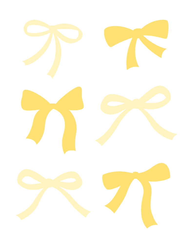 Ribbon Art Printables – 17 Free options – So Cutesy!, Oh So Lovely Blog