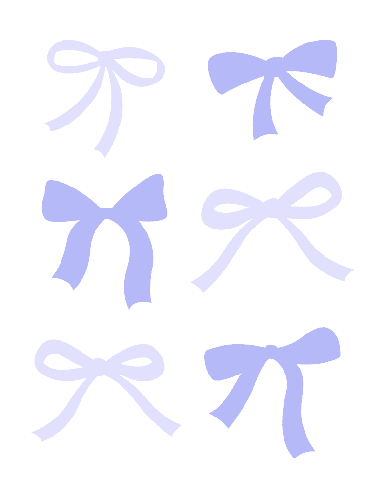 Ribbon Art Printables – 17 Free options – So Cutesy!, Oh So Lovely Blog