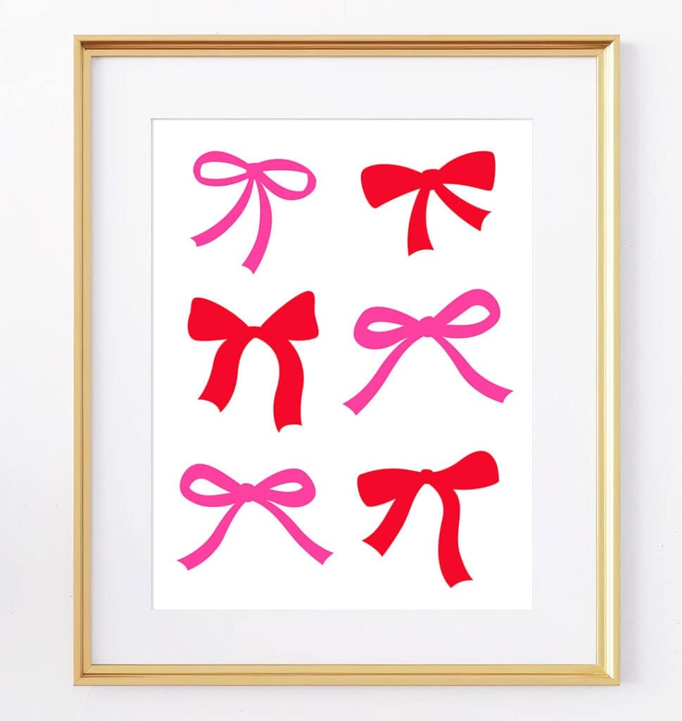 Ribbon Art Printables – 17 Free options – So Cutesy!, Oh So Lovely Blog