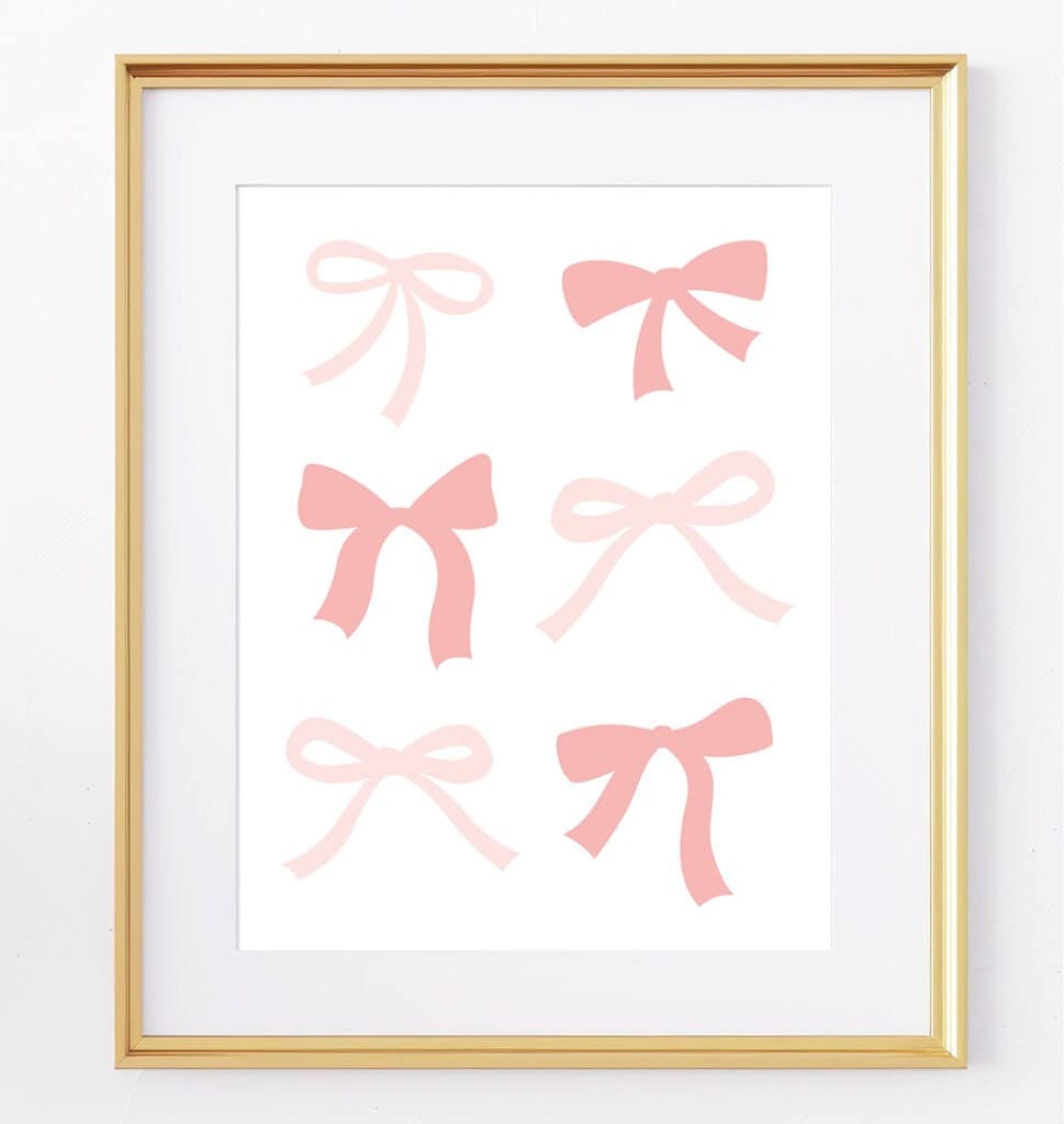 Ribbon Art Printables – 17 Free options – So Cutesy!, Oh So Lovely Blog