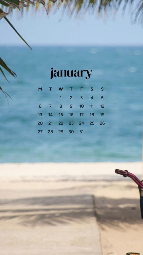 January 2025 – 55 Free Phone &amp; Desktop Calendars!, Oh So Lovely Blog