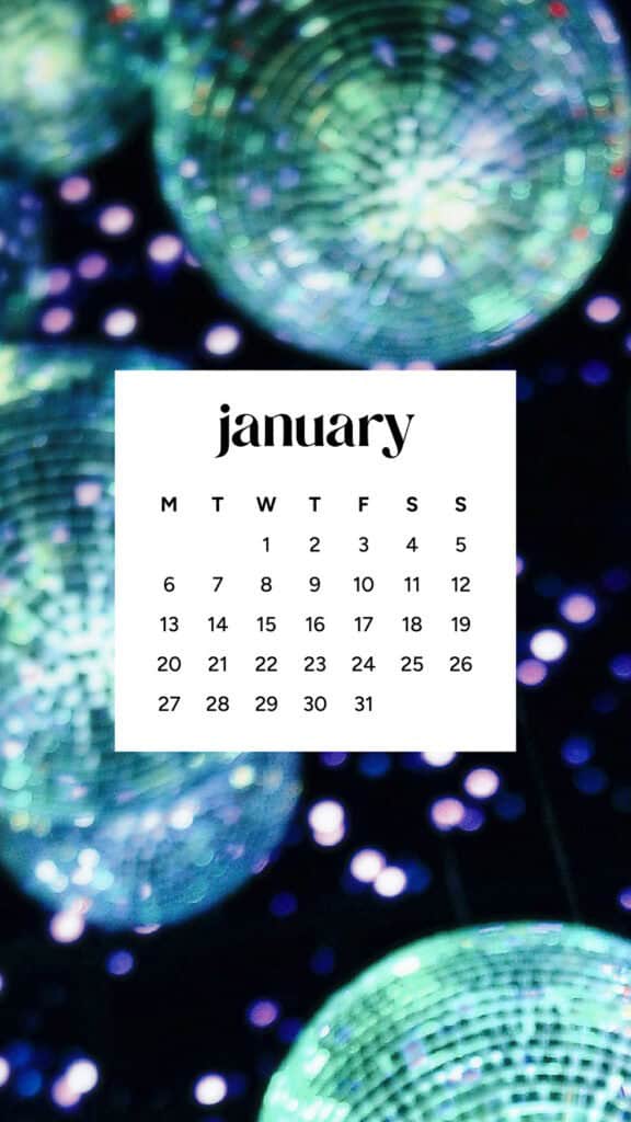 January 2025 – 55 Free Phone &amp; Desktop Calendars!, Oh So Lovely Blog