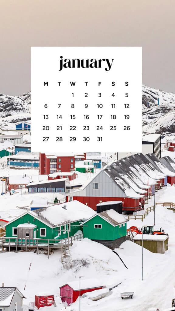January 2025 – 55 Free Phone &amp; Desktop Calendars!, Oh So Lovely Blog