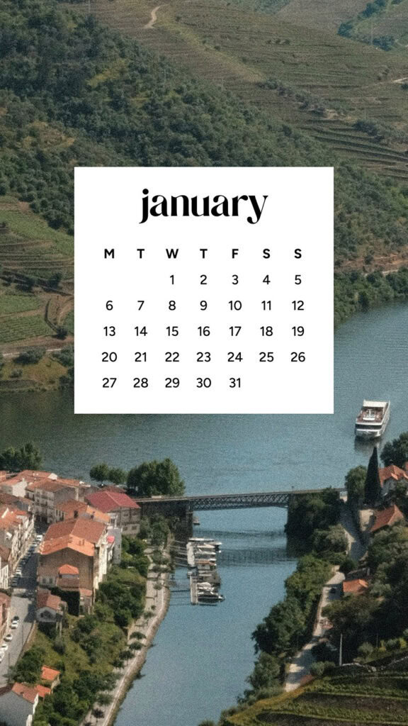 January 2025 – 55 Free Phone &amp; Desktop Calendars!, Oh So Lovely Blog