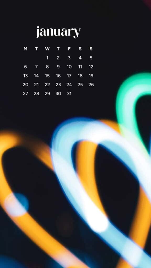 January 2025 – 55 Free Phone &amp; Desktop Calendars!, Oh So Lovely Blog