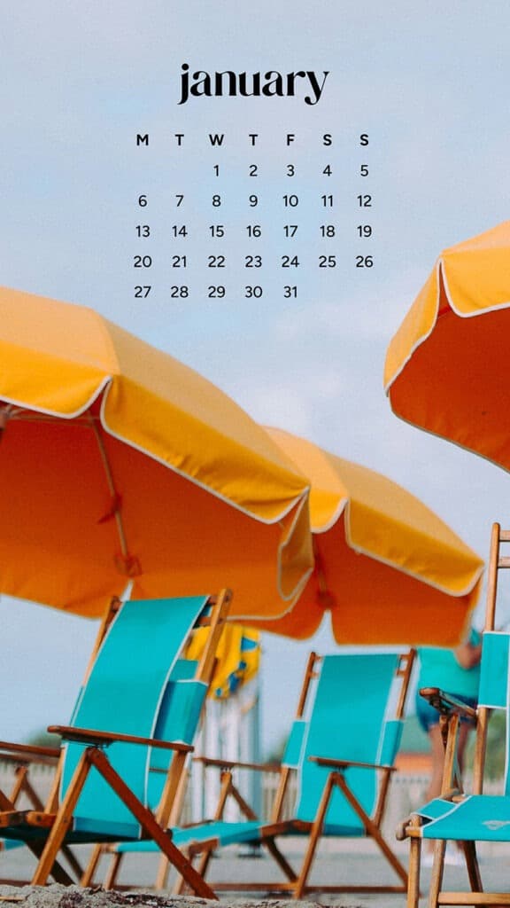 January 2025 – 55 Free Phone &amp; Desktop Calendars!, Oh So Lovely Blog