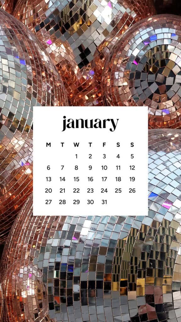 January 2025 – 55 Free Phone &amp; Desktop Calendars!, Oh So Lovely Blog