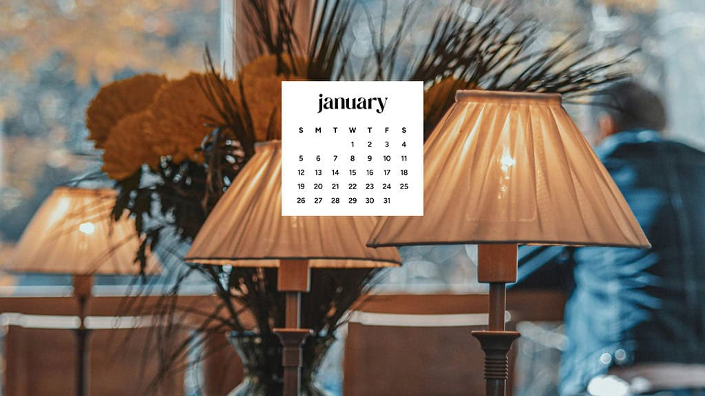 January 2025 – 55 Free Phone &amp; Desktop Calendars!, Oh So Lovely Blog