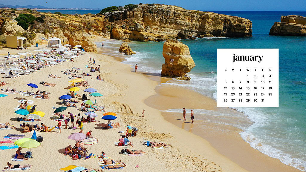 January 2025 – 55 Free Phone &amp; Desktop Calendars!, Oh So Lovely Blog