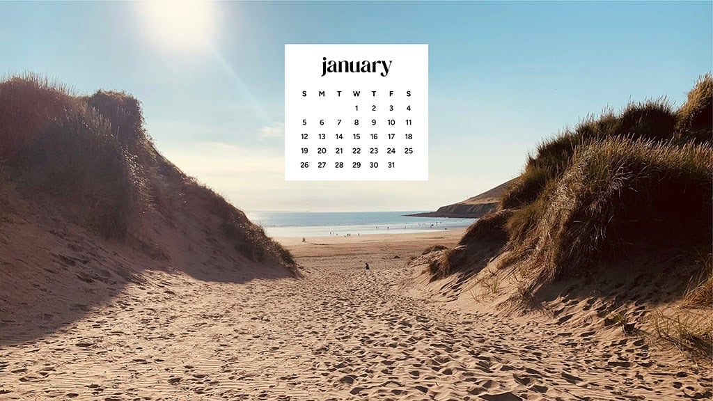 January 2025 – 55 Free Phone &amp; Desktop Calendars!, Oh So Lovely Blog