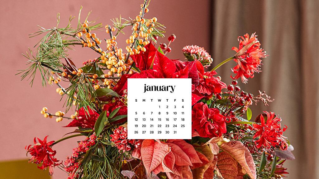 January 2025 – 55 Free Phone &amp; Desktop Calendars!, Oh So Lovely Blog