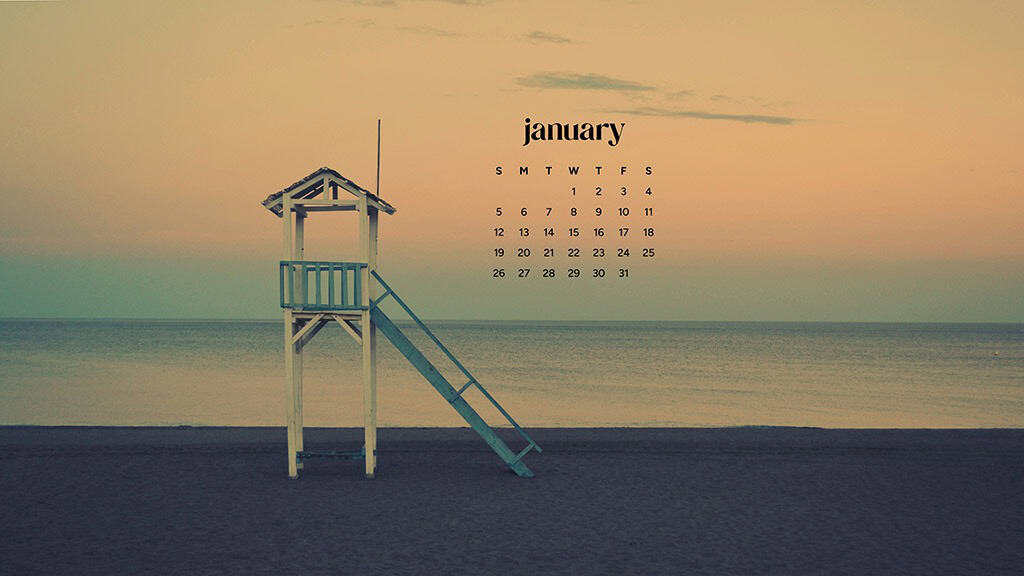 January 2025 – 55 Free Phone &amp; Desktop Calendars!, Oh So Lovely Blog