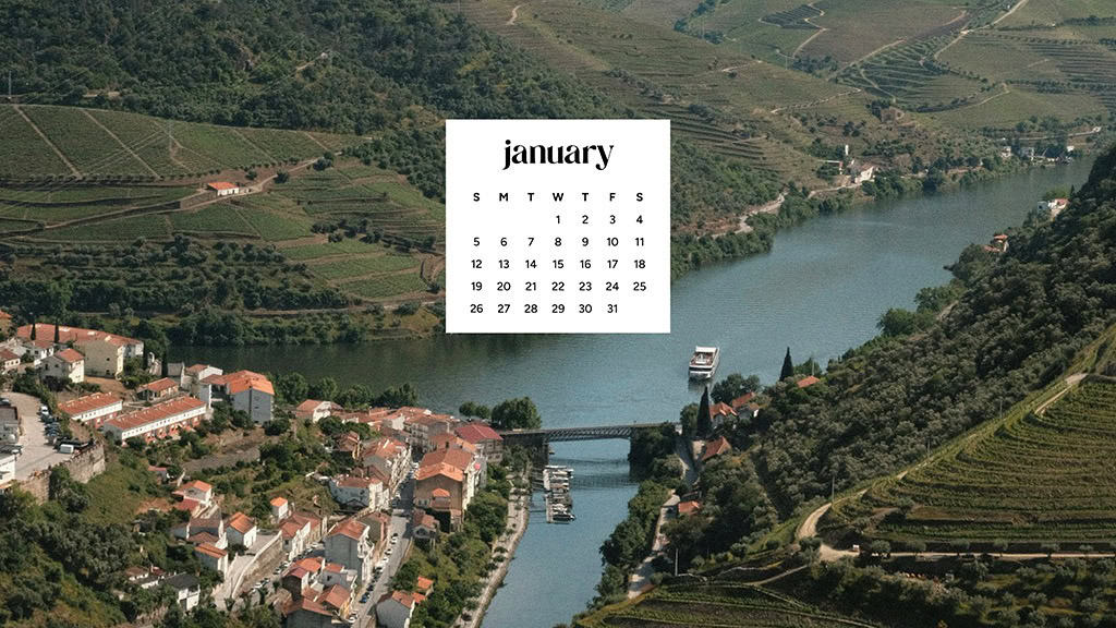 January 2025 – 55 Free Phone &amp; Desktop Calendars!, Oh So Lovely Blog