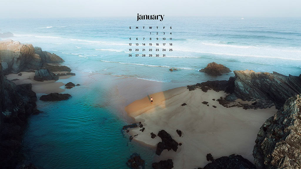 January 2025 – 55 Free Phone &amp; Desktop Calendars!, Oh So Lovely Blog