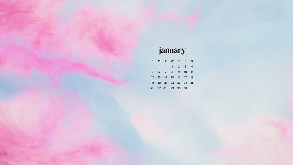 January 2025 – 55 Free Phone &amp; Desktop Calendars!, Oh So Lovely Blog