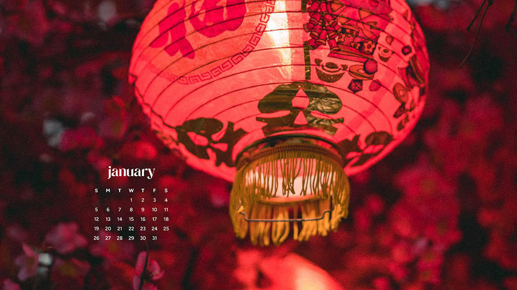 January 2025 – 55 Free Phone &amp; Desktop Calendars!, Oh So Lovely Blog