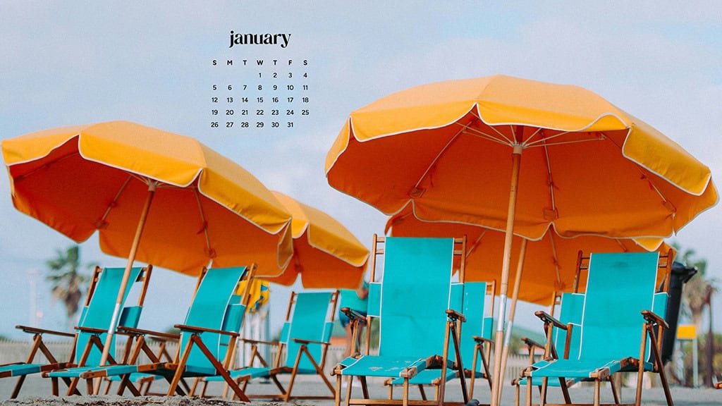 January 2025 – 55 Free Phone &amp; Desktop Calendars!, Oh So Lovely Blog