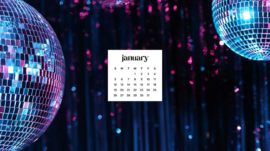 January 2025 – 55 Free Phone &amp; Desktop Calendars!, Oh So Lovely Blog