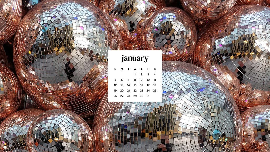 January 2025 – 55 Free Phone &amp; Desktop Calendars!, Oh So Lovely Blog
