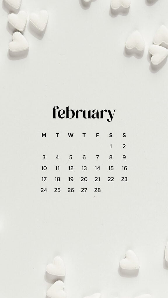 February 2025 wallpapers – 55 free phone &#038; desktop calendars + Black History Month options, Oh So Lovely Blog